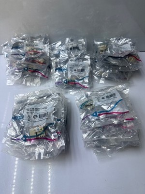 Lot 50 St.AMP NETCONNECT 406372-1 Katze 5E RJ45 Klinkenkabel