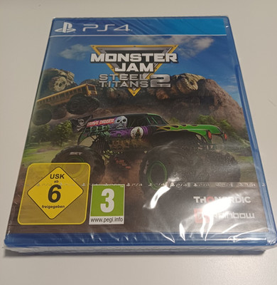 Monster Jam Steel Titans 2 PS4 Playstation 4 sealed NEU ungeöffnet