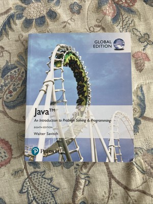 Java An Introduction to Problem Solving & Programming Eighth Edition
