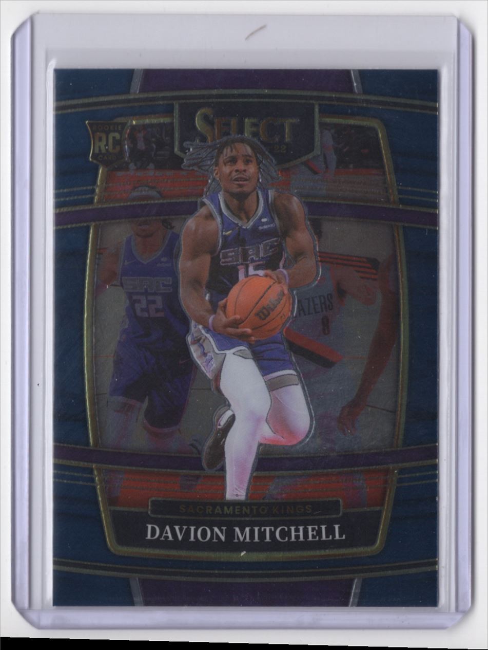 2021-22 Panini Select , Davion Mitchell Rookie Sacramento Kings #23