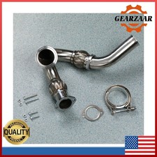 Y-pipe Up Pipe Turbo Install Gasket Clamp For 03 04 05-07 Ford 6.0 New Y-pipe Up Pipe Turbo Install Gasket Clamp For 03 04 05-07 Ford 6.0 New