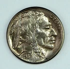 1937 S Buffalo Nickel Lustrous Uncirculated BU UNC Indian Head 5c Coin