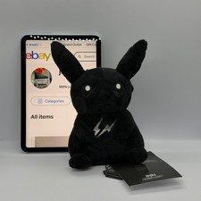 Fragment x Pokemon INN Thunderbolt Project TBP Plush Pikachu M Black brand new 