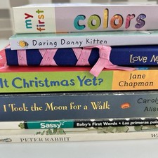 Lot of 7 Children s Board Books Story Time Toddler Babies Preschool Daycare