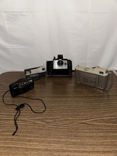 Lot Of 4 Vintage Cameras - Polaroid X2, Kodak,  Canon  Untested 