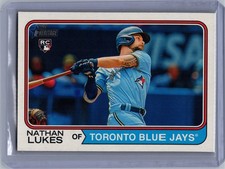 2023 Topps Heritage #667 Nathan Lukes NM+