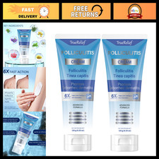 Soothing Folliculitis Cream for Scalp, Face  Body  Clears Ingrown Hairs  Bump