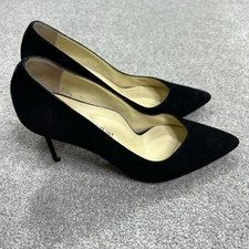 Sarah Flint Suede Perfect Pump 85 Black Size 39.5 US 9 Stiletto