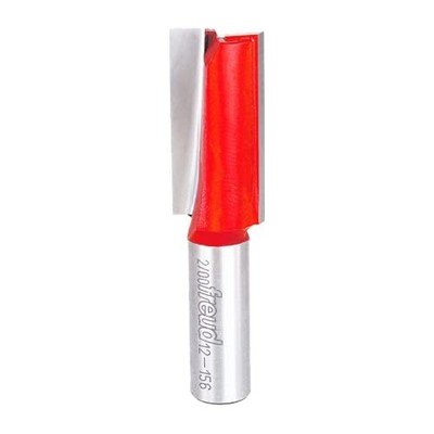 Freud 12-156 3/4'' Diameter Double Flute Straight Bit (Eclipse Grind)