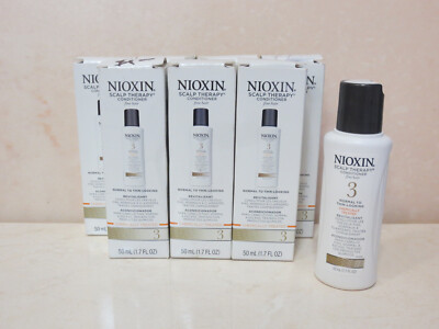 NIOXIN SCALP THERAPY CONDITIONER 3 1.7 OZ BOXED LOT OF 7