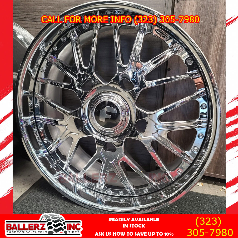 24" FORGIATO FRATELLO 5X112 MBZ SCLASS S580 S560 S550 BMW AUDI ROLLS ROYCE CULLI
