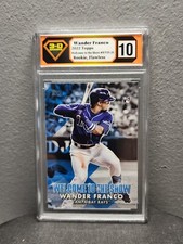 B 2022 Topps Welcome To The Show #WTTS25 Wander Franco Rays RC Rookie