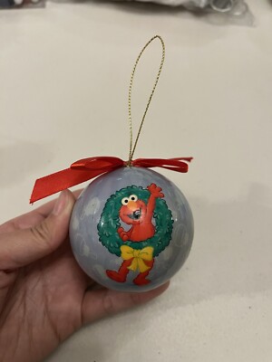 Seasme Street Round Light Weight Christmas Ornaments Holiday Decorations