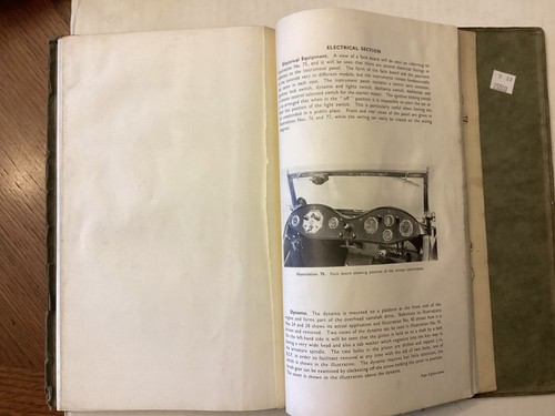 1931 MG Midget Sports Coupe Instruction Manual/ Uber Rare/Very Good Condition! - Picture 13 of 16