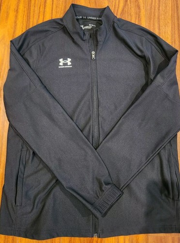 Under Armour Challenger Track Jacket Black 1365412-001 XL Fitted