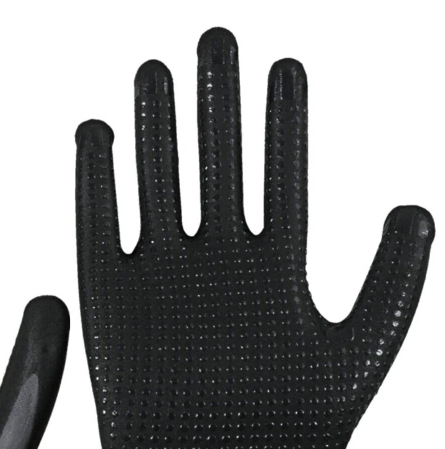 12 Paar LeiKaFlex mit Noppen 1467 Montagehandschuhe Handschuhe Arbeitshandschuhe - Bild 2 von 2