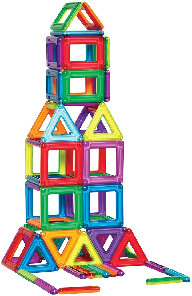 PowerClix Magnetic Building Set 68 pc. Kids STEM Educational Toy BRAND NEW - Image 2 of 3