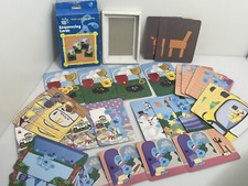 Vintage 1999 Blues Clues Sequencing Cards Game Educational Learning Home 36