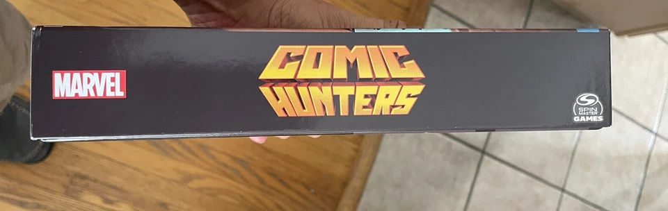 Marvel Comic Hunters Board Game ENGLISH In Stock New Sealed Superheroes - Image 2 of 4