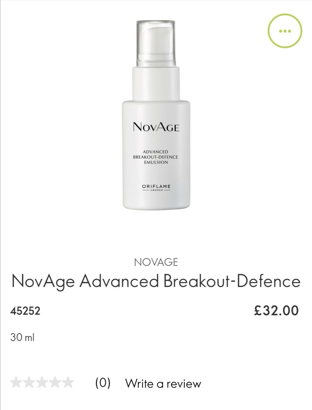 novage emulsion