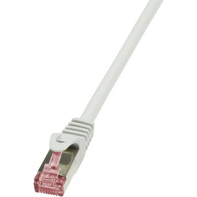 LogiLink CQ2062S CAT6 S/FTP PIMF PrimeLine Patch Cable, 3 Meter Length, Grey, Gr