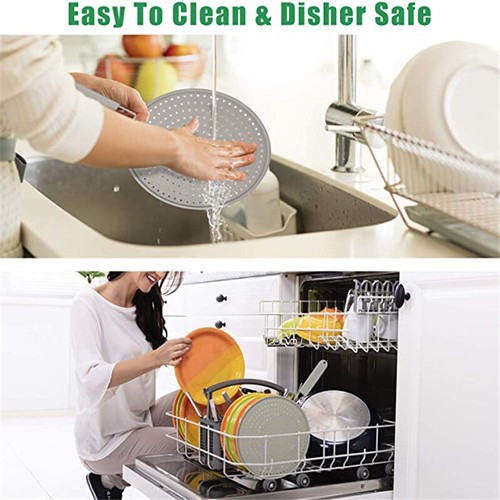 Nonstick Oil Grease Pan Lid Oil-Proof Splash Cover Frying Protection WLD RaUIA - Picture 8 of 12