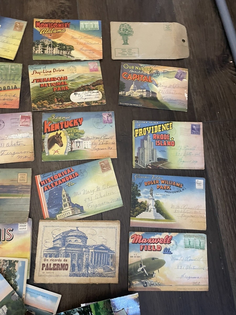 Lot of 100s Vintage Antique Greetings Postcards 1950s 1960s | eBay