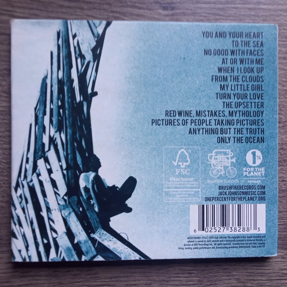 Jack Johnson - To The Sea | CD; 2010, Digipak) - Bild 2 von 2