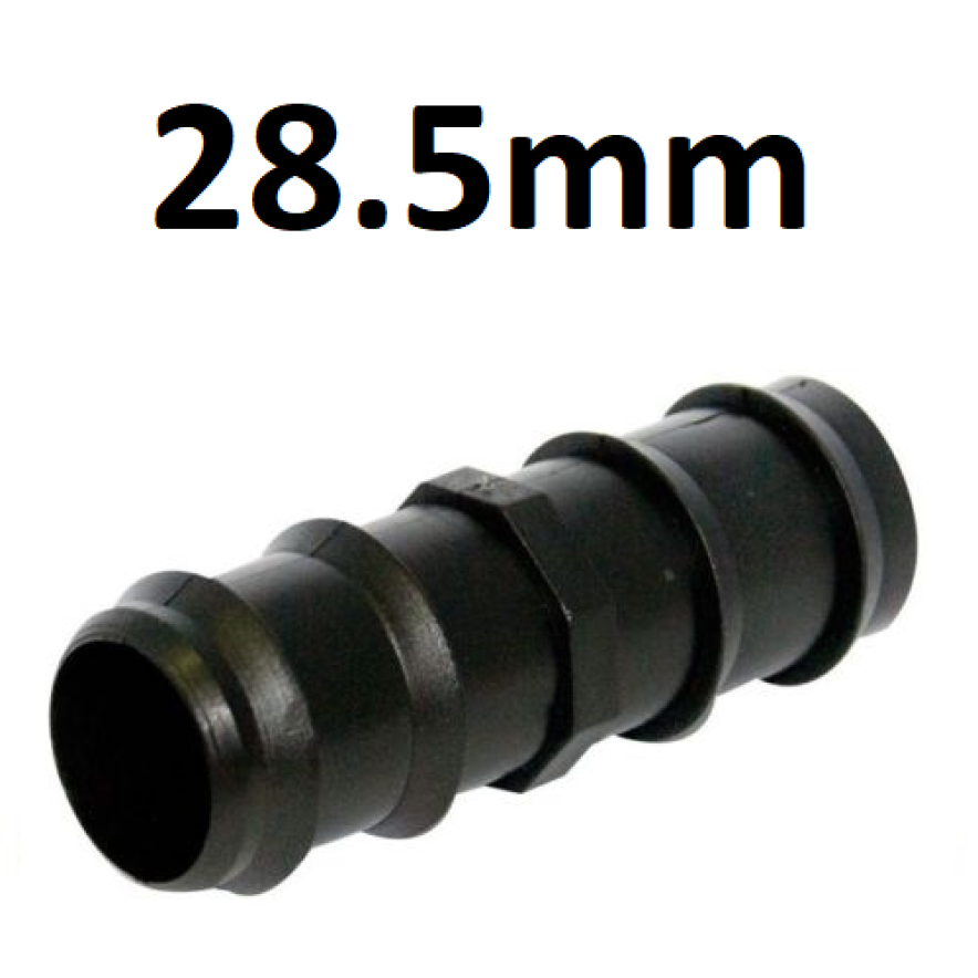 28.5mm Waste Grey Water Straight Hose Connector Motorhome Caravan Camper 00078