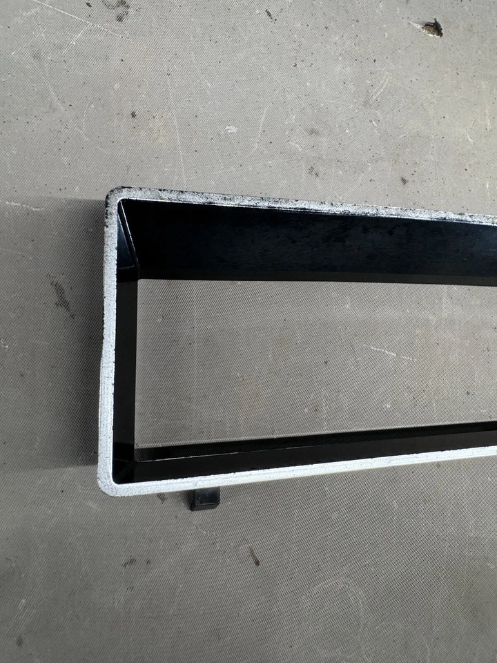 Pontiac GTO 1969 LeMans control de calefacción bisel tablero moldura Tempest carcasa Foto 3 de 4