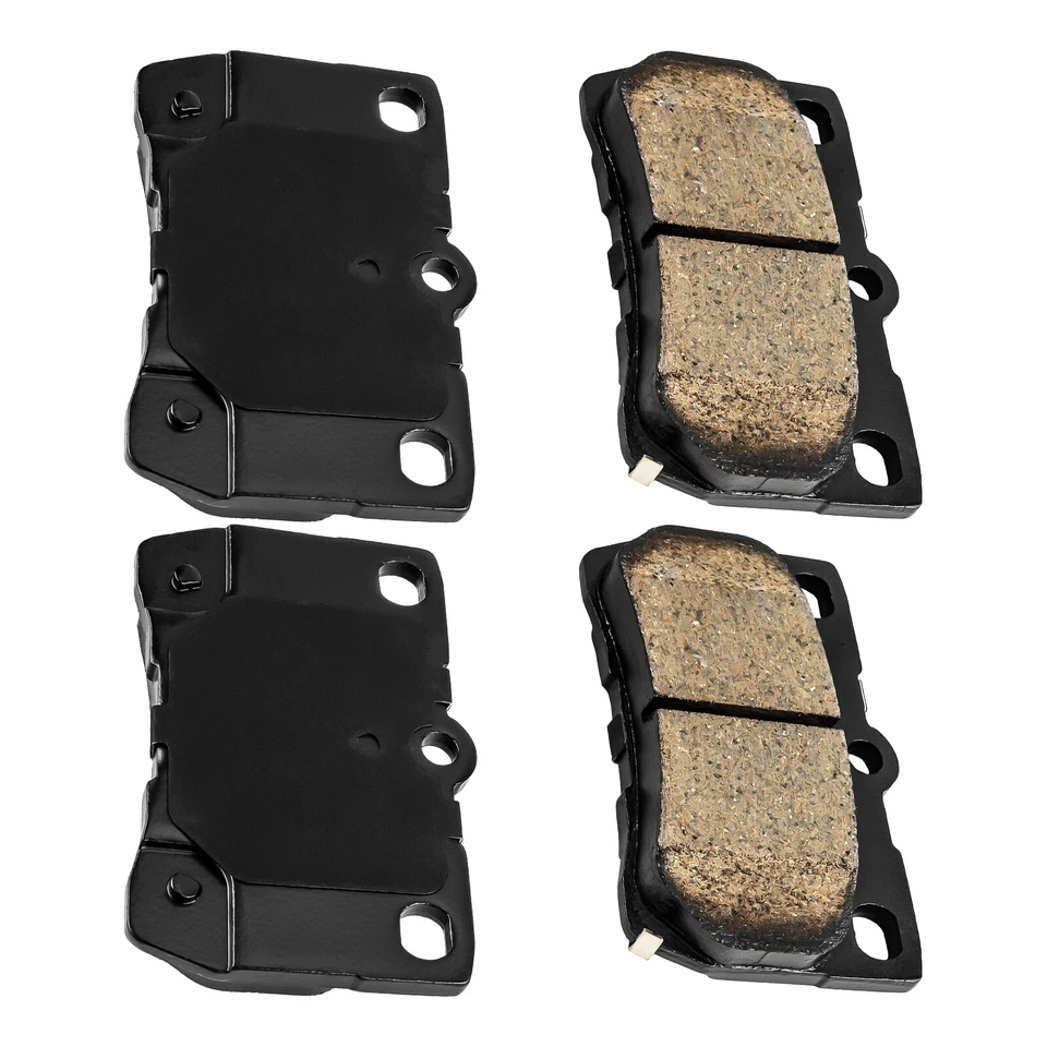 Rotores de disco sólido de freno trasero + pastillas de freno de cerámica para Volkswagen Golf 2016-2021 Foto 4 de 4