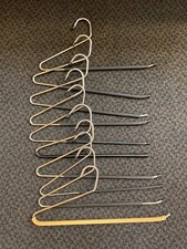 Metal Pants Open Ended Hangers Lot of 10