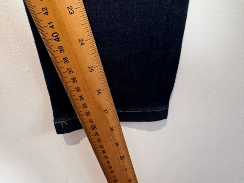 Denim Essentials Jeans Womens Size 14 R Indigo Blue Skinny Fit Comfort Waist - Picture 6 of 8