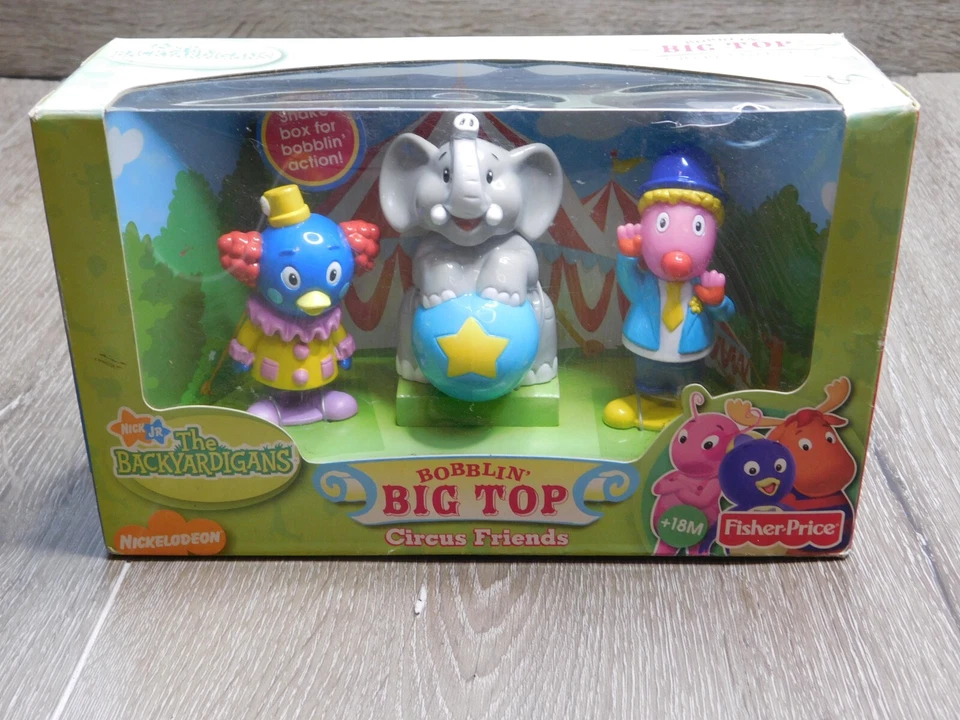 Fisher Price The Backyardigans Bobblin' Big Top Circus Friends Playset Retired - Image 4 of 4