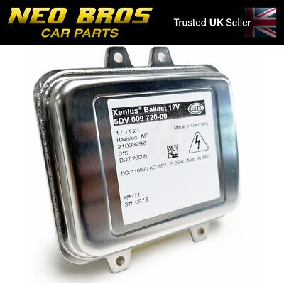 OE HELLA Xenon Headlight Ballast Control Module Vauxhall 5DV009720-00