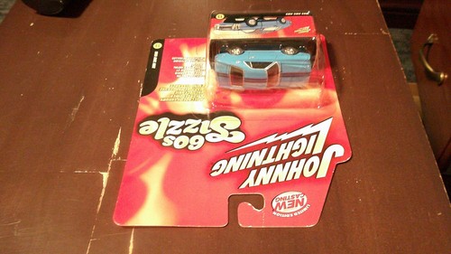 Johnny Lightning 60s Sizzle 1969 2006 AMC AMX #13 azul #BLK SH 5 - Imagen 5 de 6