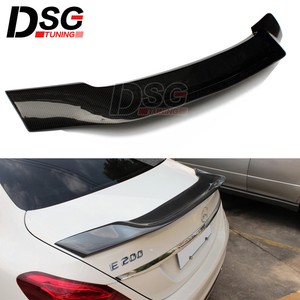 Fits 16-18 BENZ E-Class W213 E43 Trunk Spoiler Veath Style Carbon Fiber