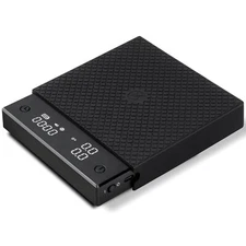 Exclusive Black Mirror Basic Pro Coffee Scale With Timer Flow Rate Measurement D
