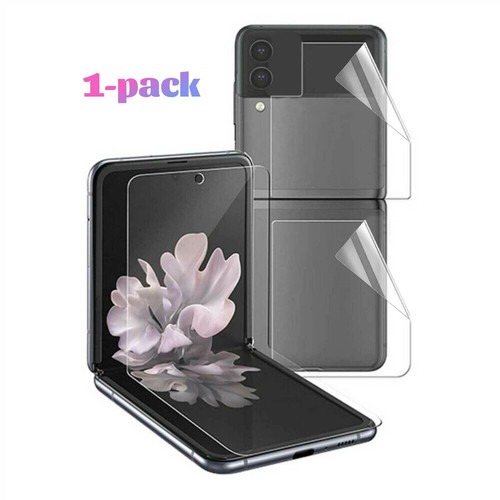 Pour Samsung Galaxy Z Flip5/4 Flip 3 5G Coque Intégrale Souple Hydrogel Protecteur d'écran - Photo 7 sur 12