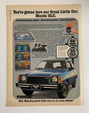 1978 Mazda GLC Print Ad Advertising Car Auto Coupe Gonna Love Great Little Car