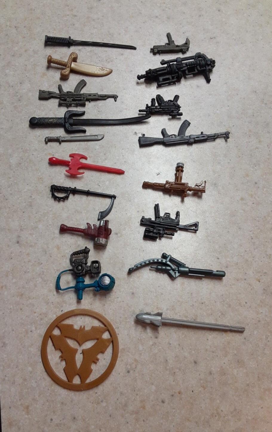action figures accessories Weapons
