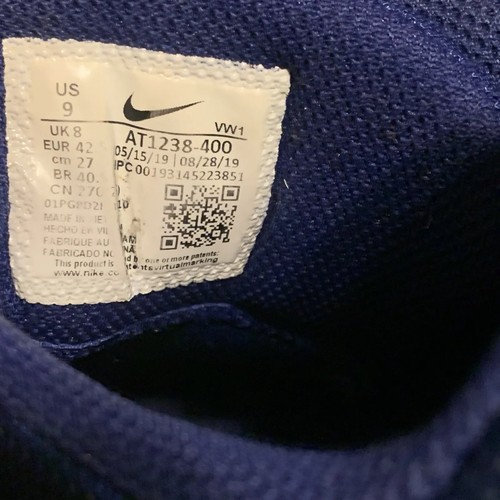 Nike Renew RetaliationTR Training Athletic Running Shoes Sneakers Royal Blue Sz9 - Picture 9 of 11