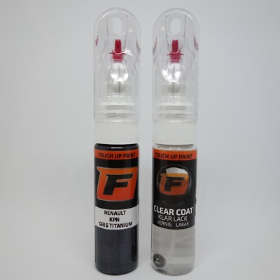 Touch up paint for RENAULT KPN Gris Titanium Pen Kit Brush