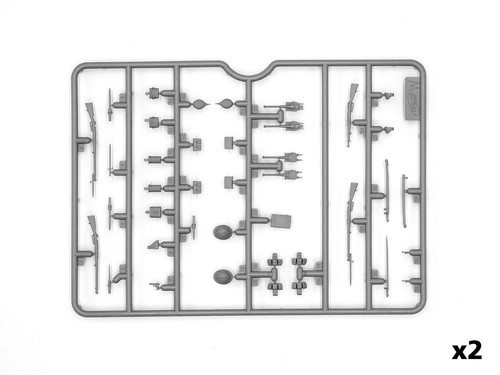 ICM 35680 Escala: 1/35 Figuras de plástico Primera Guerra Mundial Infantería Belga. Kit maqueta escala - Imagen 2 de 12