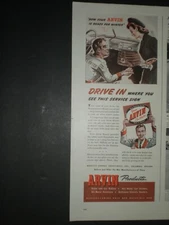 1942 ARVIN CAR PARTS SERVICEMAN Vintage Trade print ad