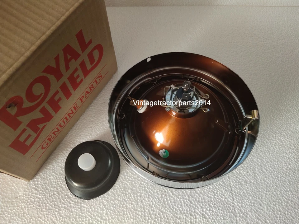Genuine Royal Enfield Classic 350cc 500cc Headlight Beam Assembly Foto 3 de 3