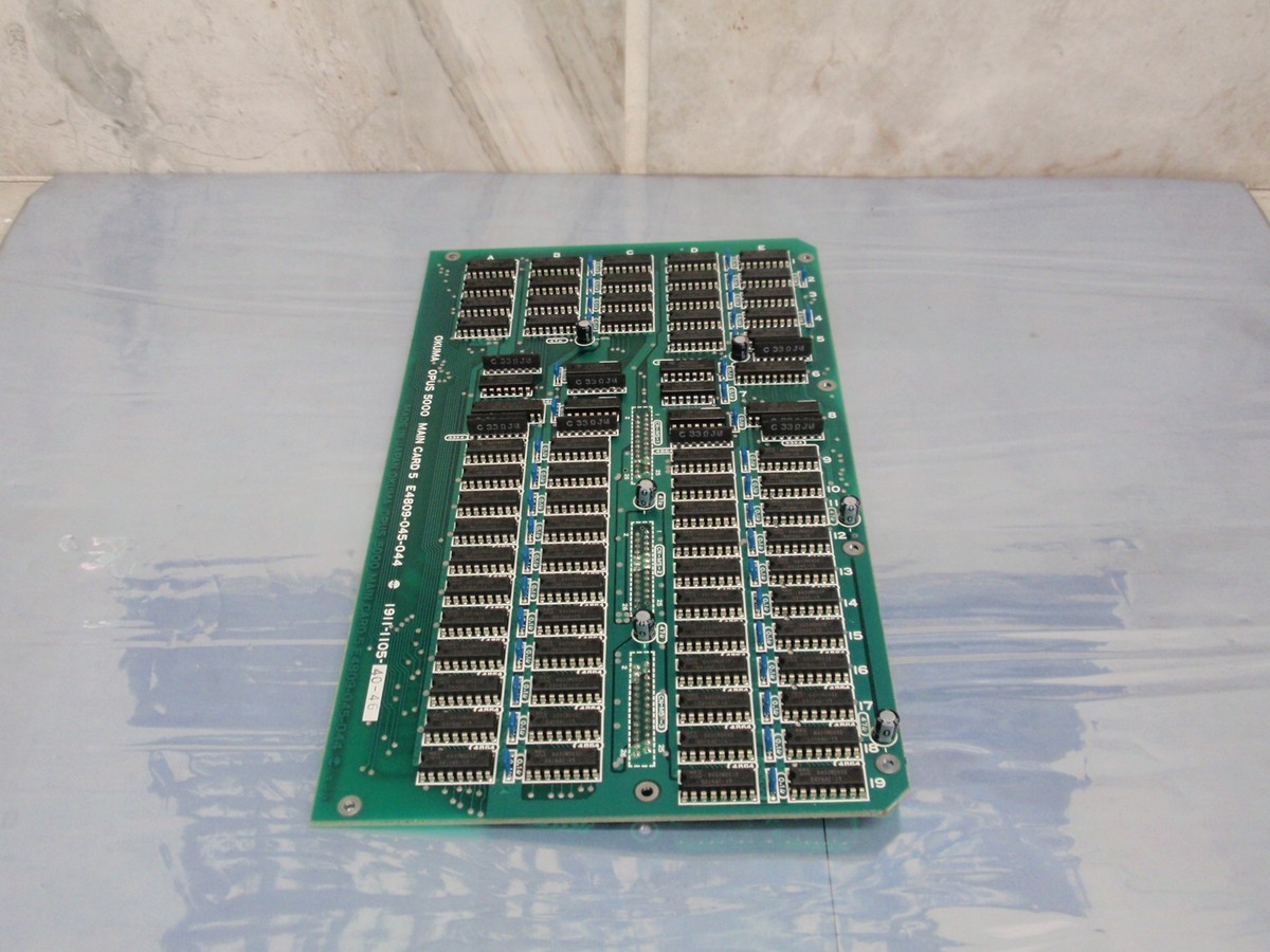 OKUMA OPUS 5000 MAIN CARD 5 E4809-045-044 | eBay
