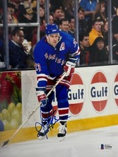 Jeff Beukeboom Signed New York Rangers 8x10 Photo NHL BAS T25999