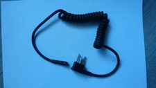 Vintage Coiled Flash Sync Cord 24" for PC - AC Strobe Lighting