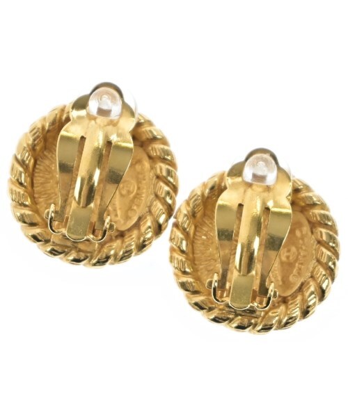 CHANEL Earrings Gold 2200546694321 | eBay
